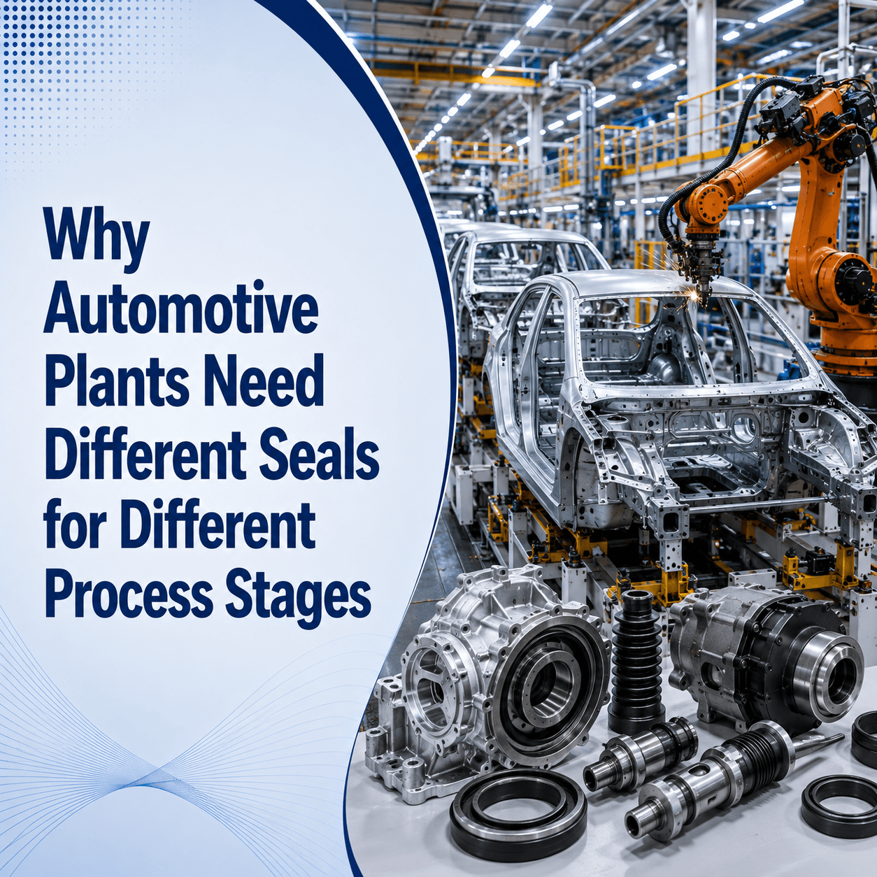 Why Automotive Plants Need Different Seals for Different Process Stages