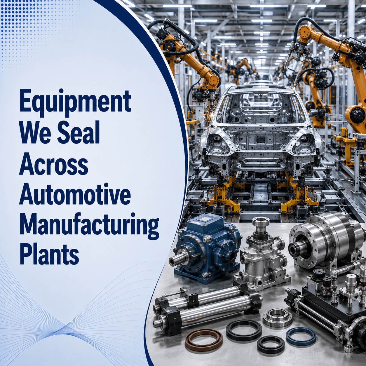 Equipment We Seal Across Automotive Manufacturing Plants