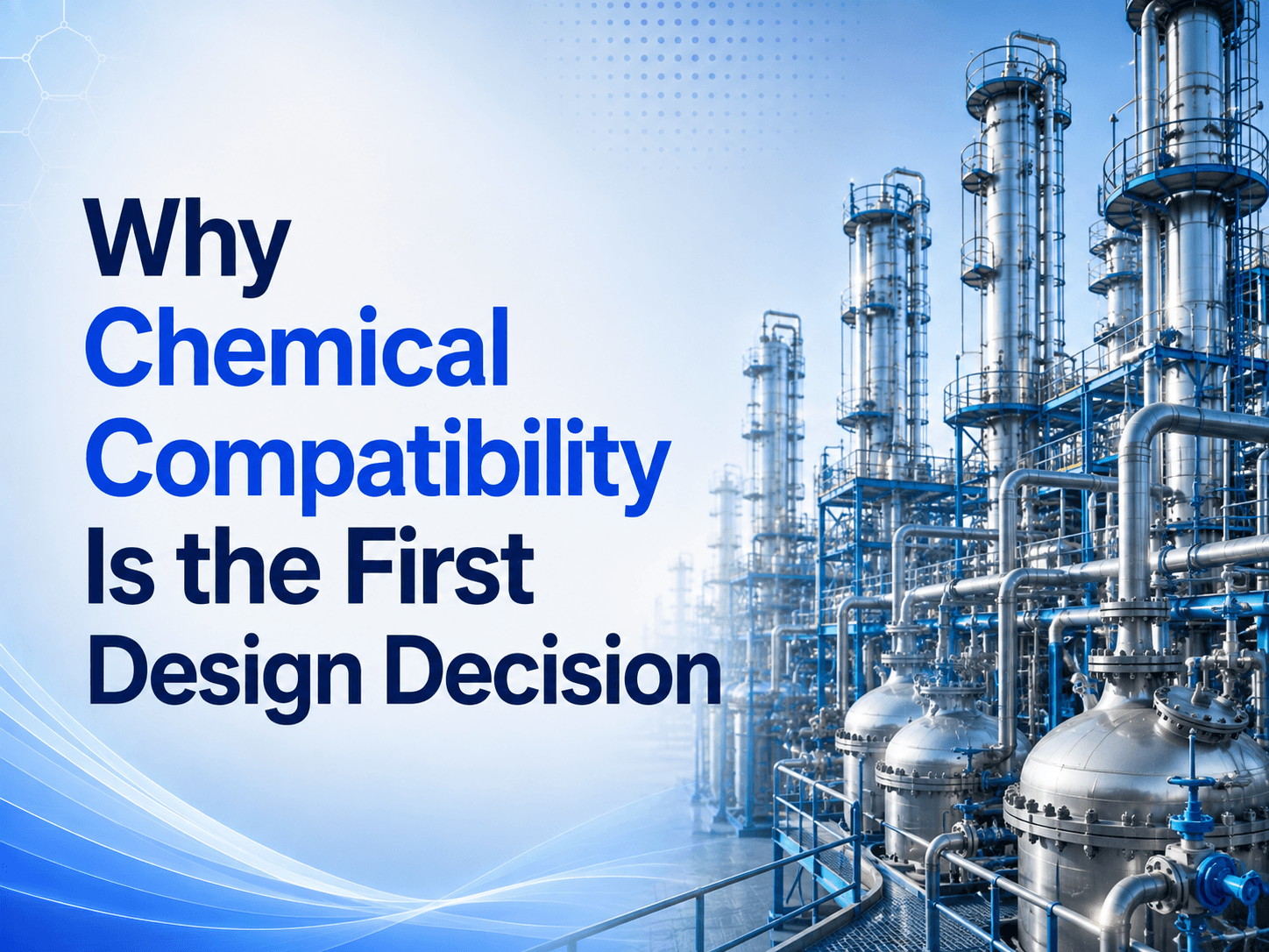 Why Chemical Compatibility Is the First Design Decision