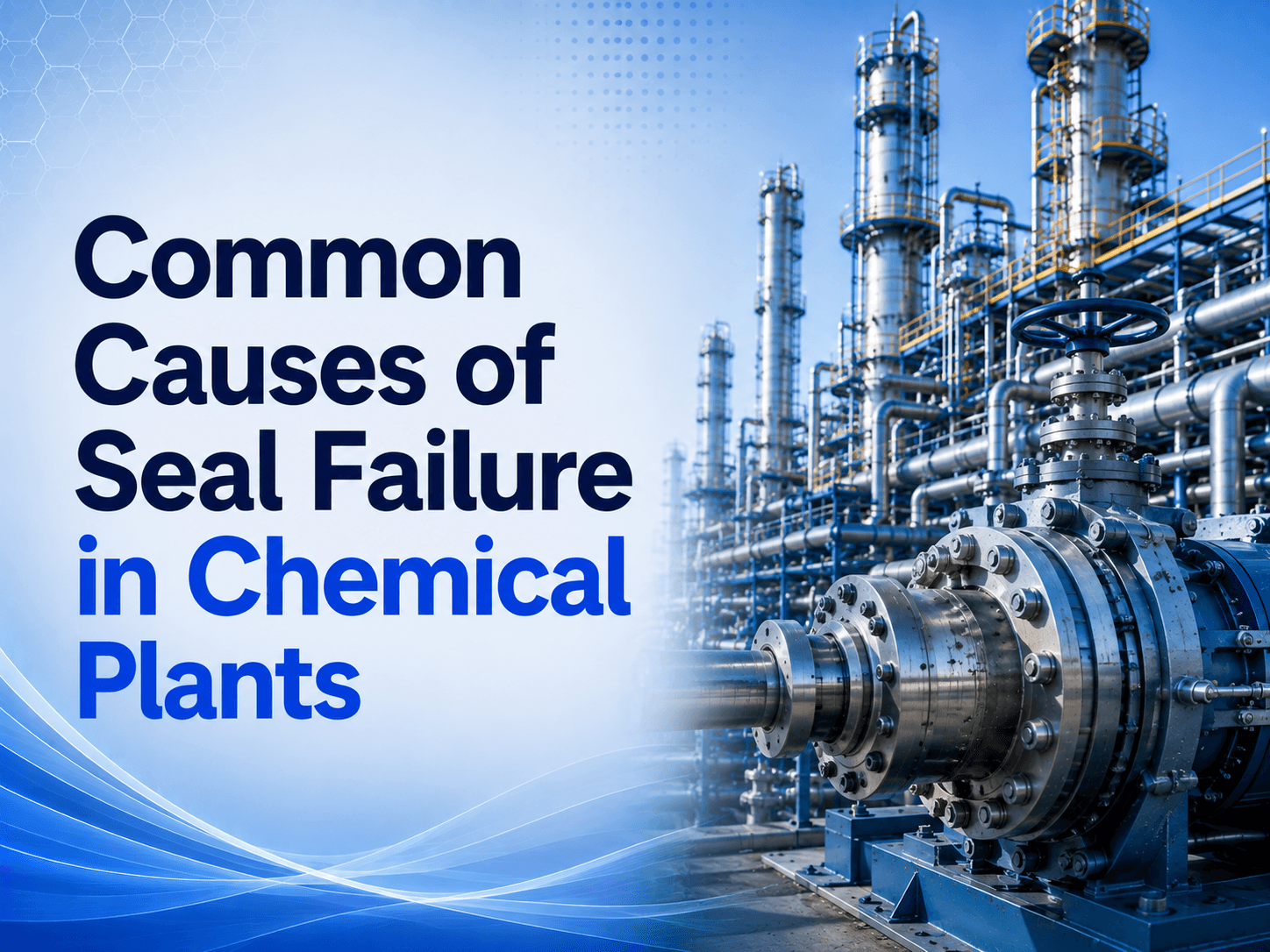 Common Causes of Seal Failure in Chemical Plants — and How We Design Around Them