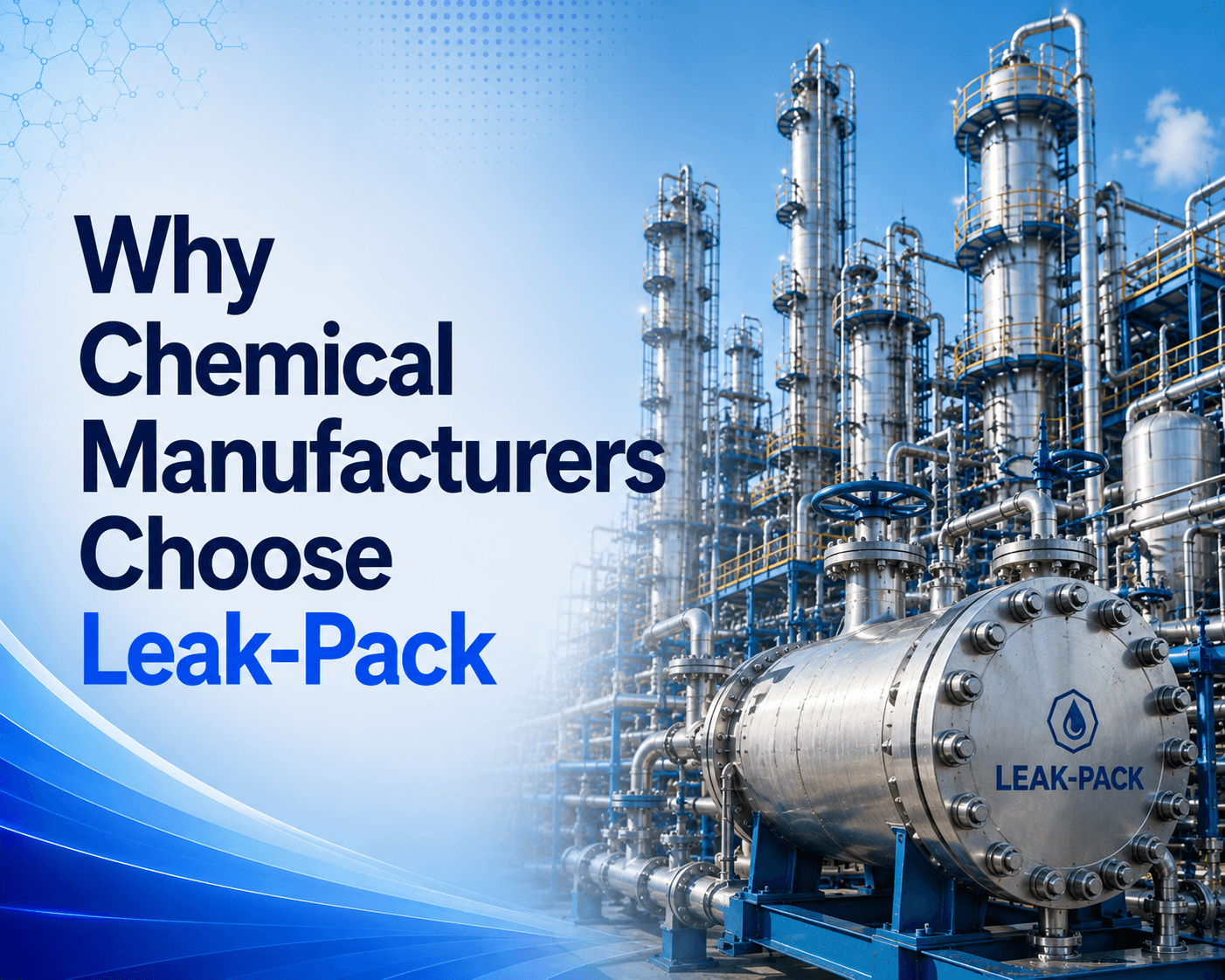 Why Chemical Manufacturers Choose Leak-Pack