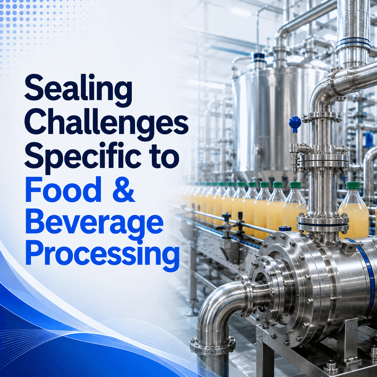 Sealing Challenges Specific to Food & Beverage Processing