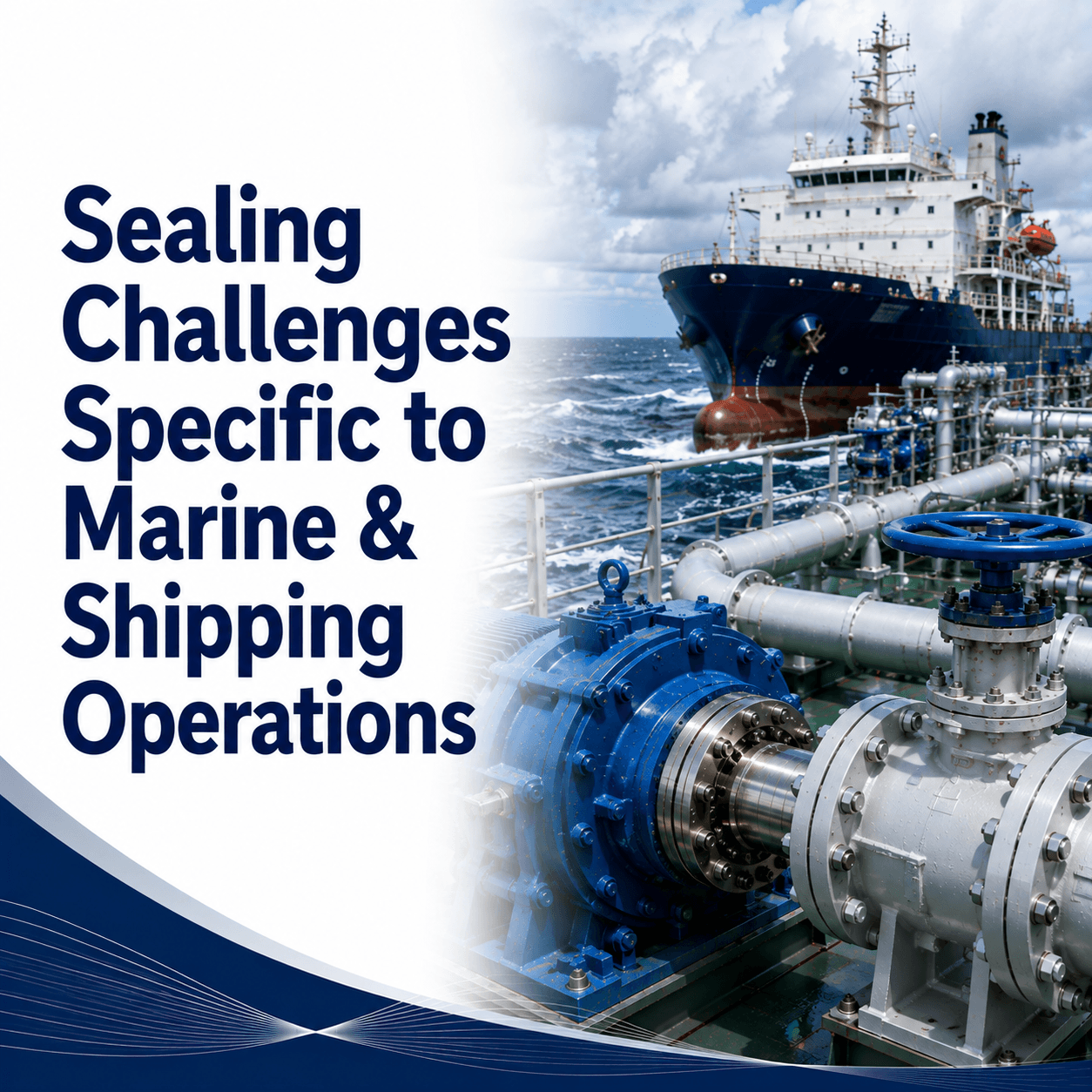 Sealing Challenges Specific to Marine & Shipping Operations