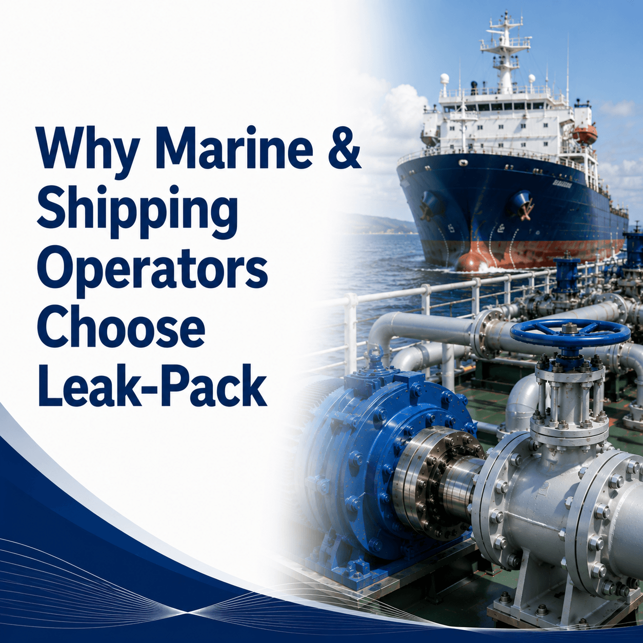 Why Marine & Shipping Operators Choose Leak-Pack