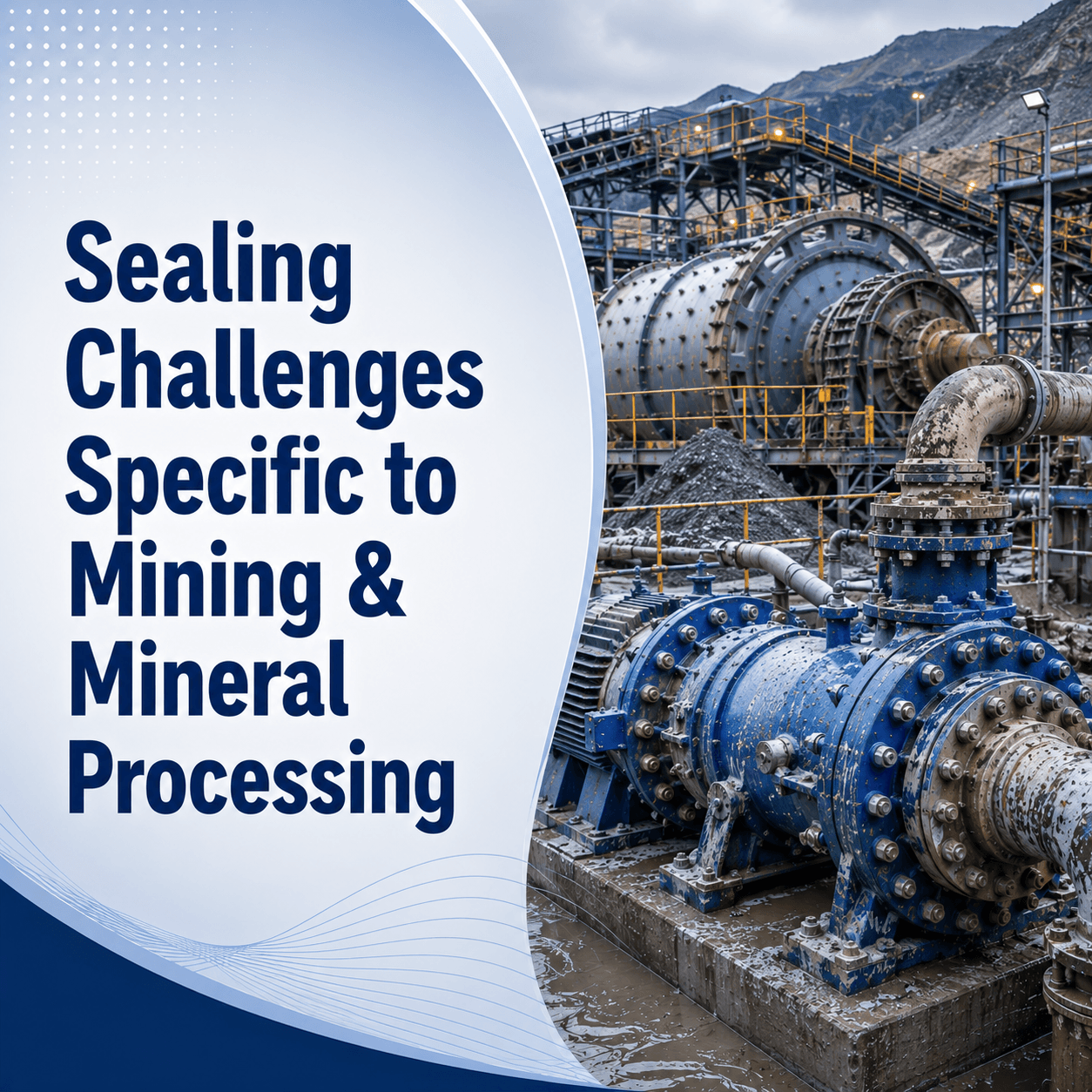 Sealing Challenges Specific to Mining & Mineral Processing