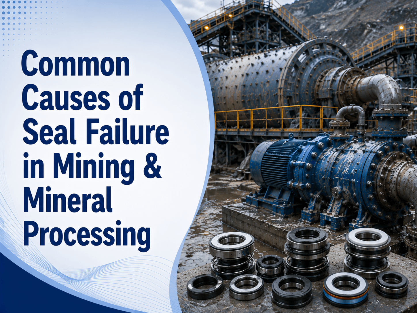 Common Causes of Seal Failure in Mining & Mineral Processing — and How We Design Around Them