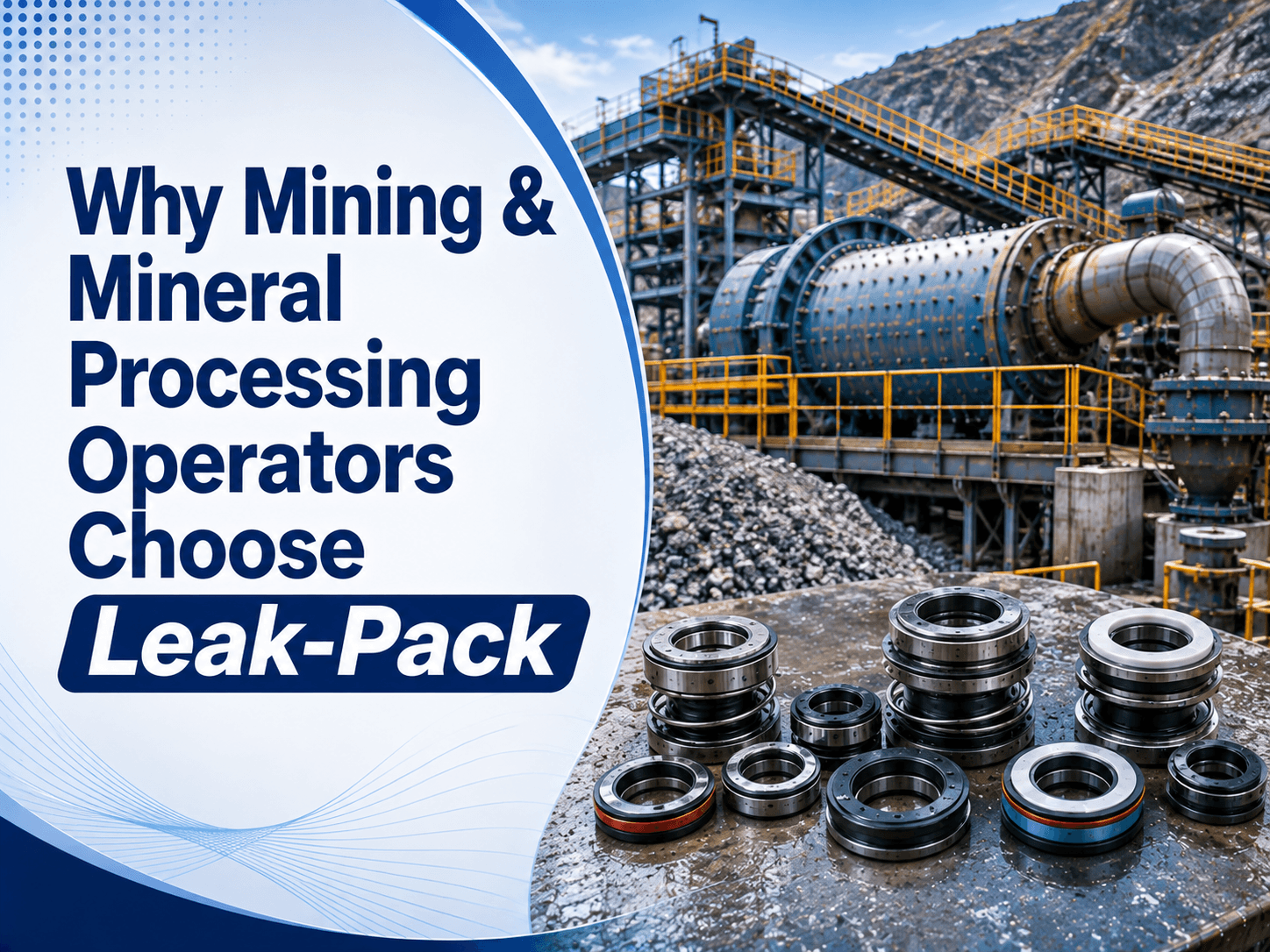 Why Mining & Mineral Processing Operators Choose Leak-Pack