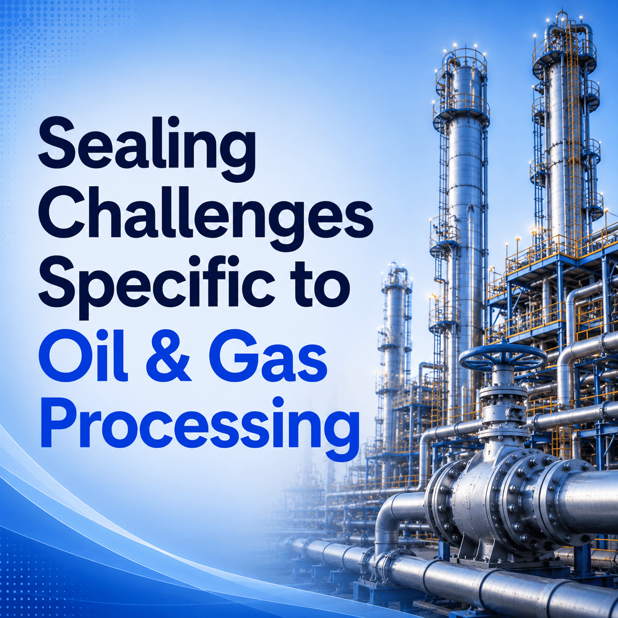 Sealing Challenges Specific to Oil & Gas Processing