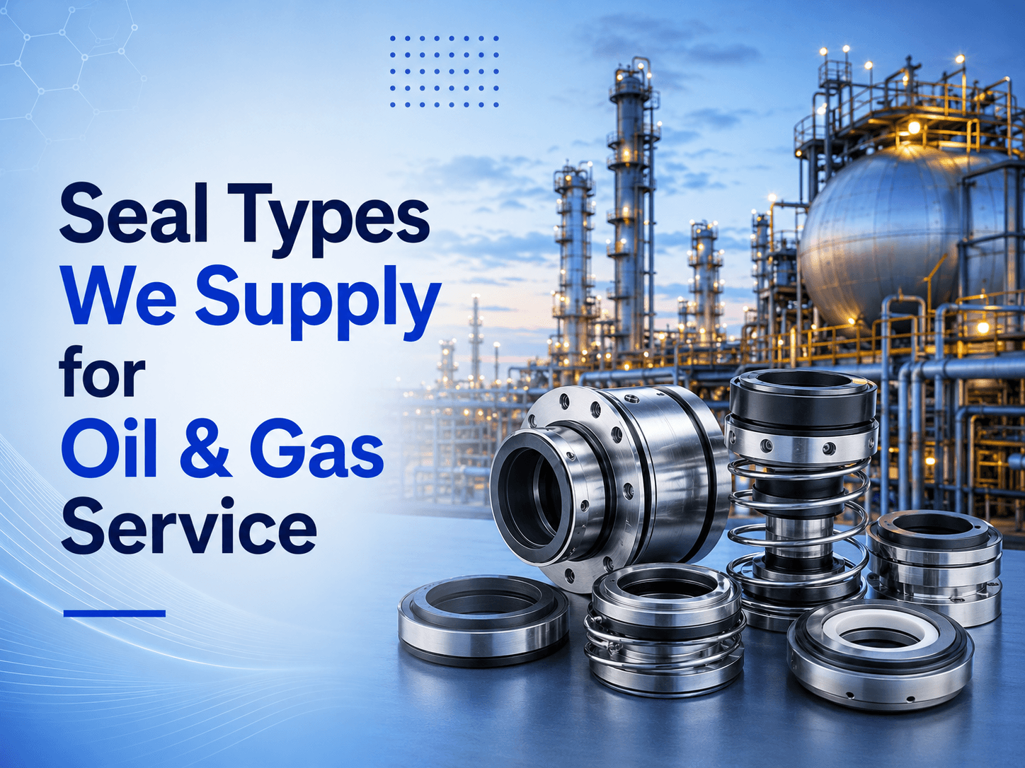 Seal Types We Supply for Oil & Gas Service