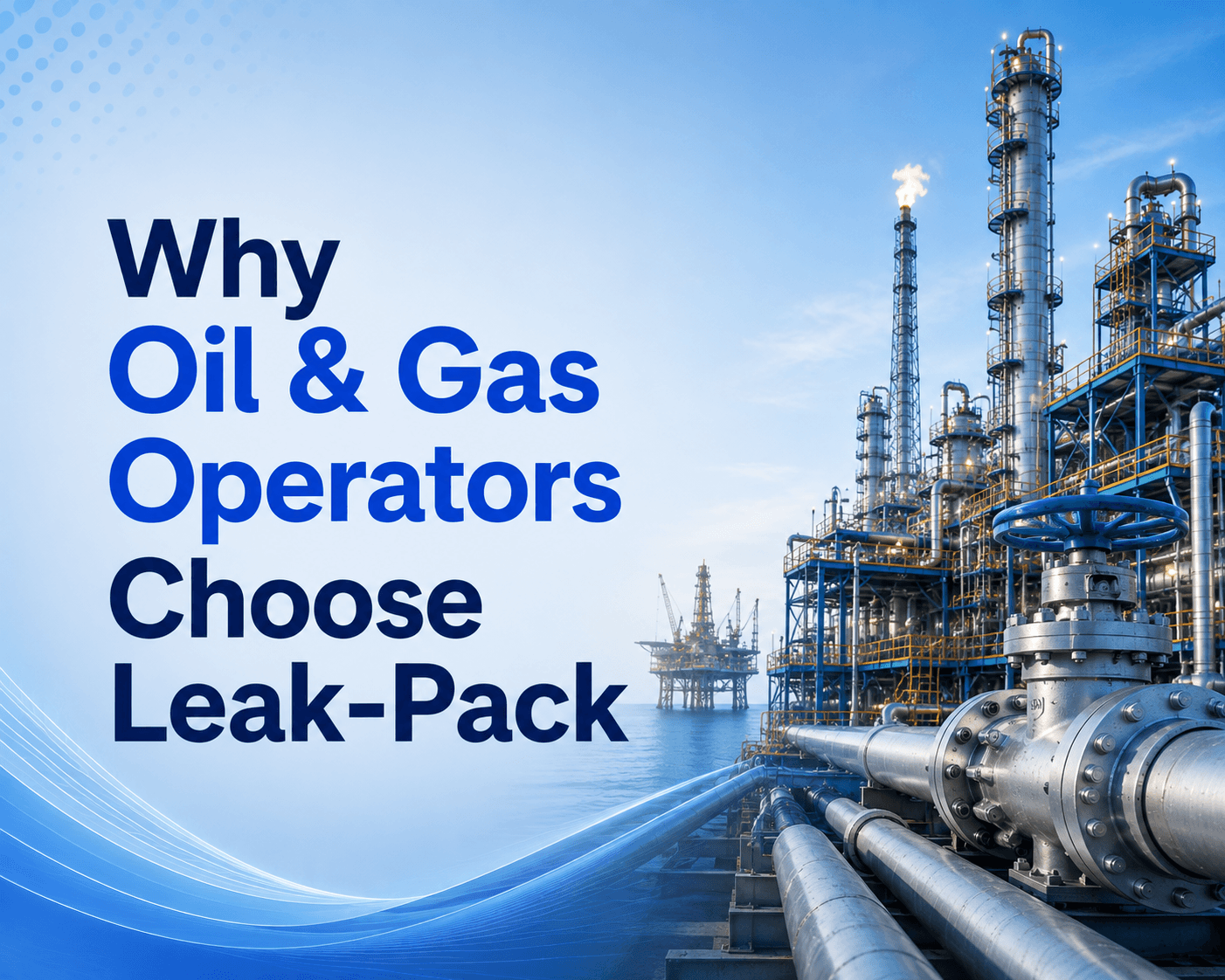 Why Oil & Gas Operators Choose Leak-Pack