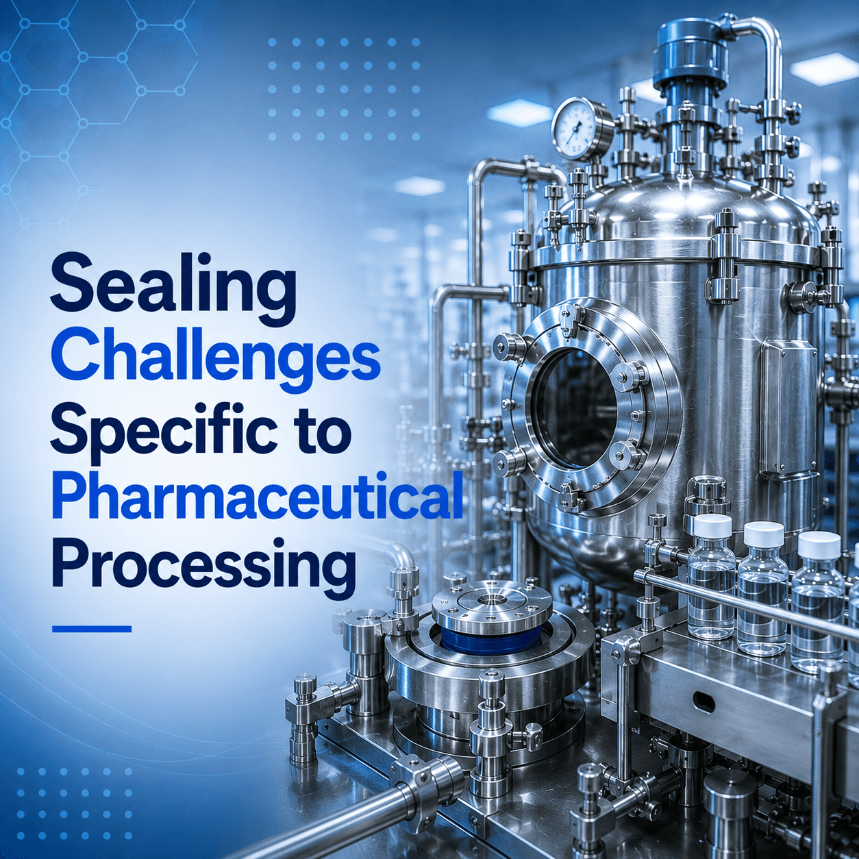 Sealing Challenges Specific to Pharmaceutical Processing