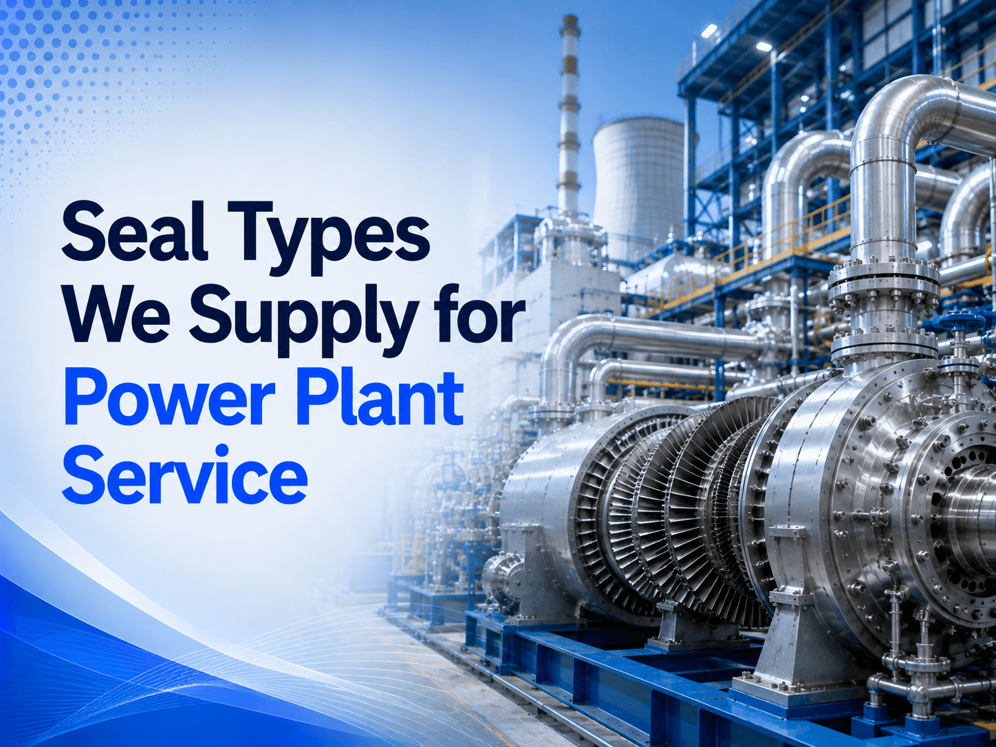 Seal Types We Supply for Power Plant Service
