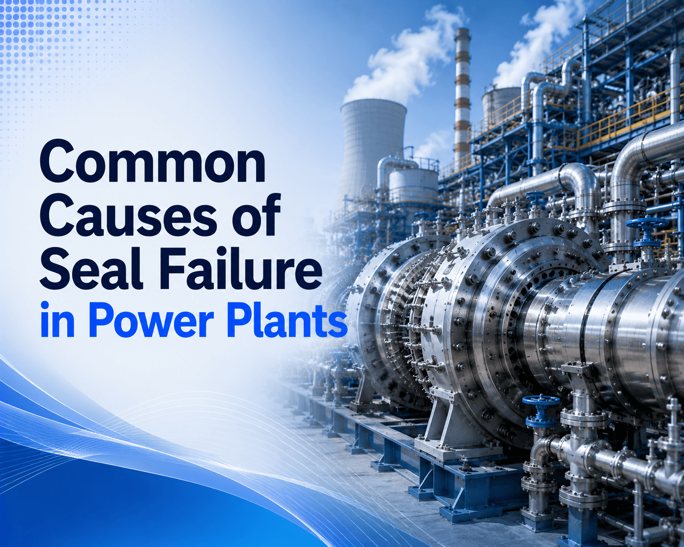Common Causes of Seal Failure in Power Plants — and How We Design Around Them