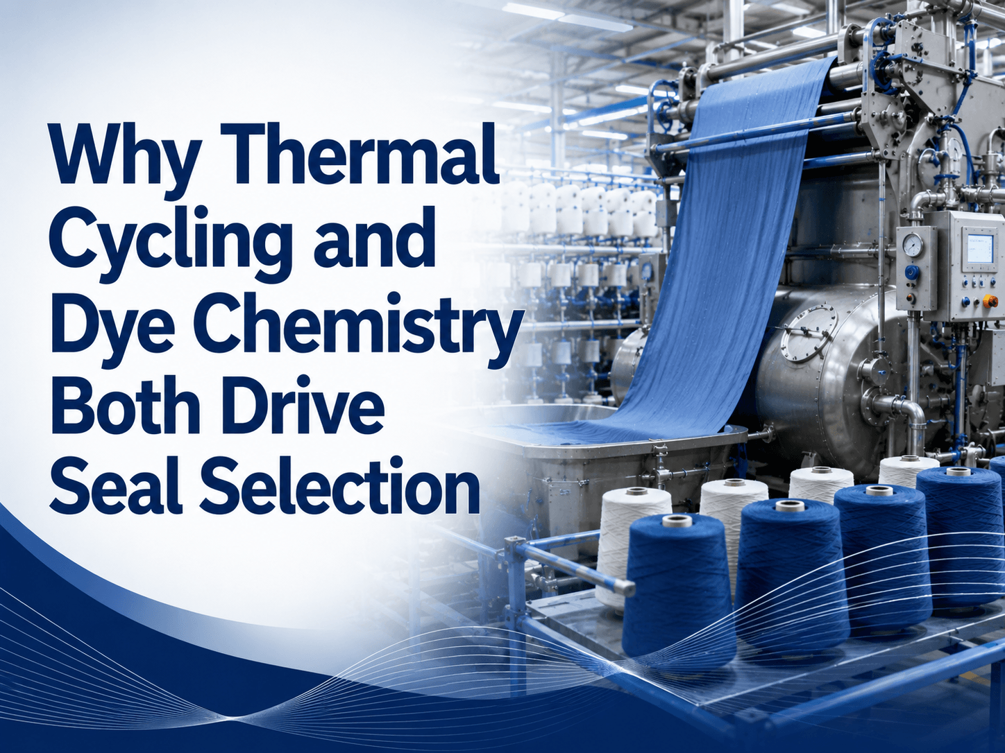 Why Thermal Cycling and Dye Chemistry Both Drive Seal Selection