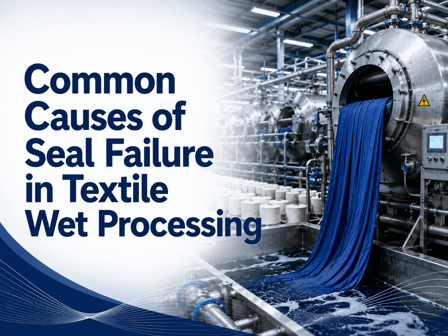 Common Causes of Seal Failure in Textile Wet Processing — and How We Design Around Them
