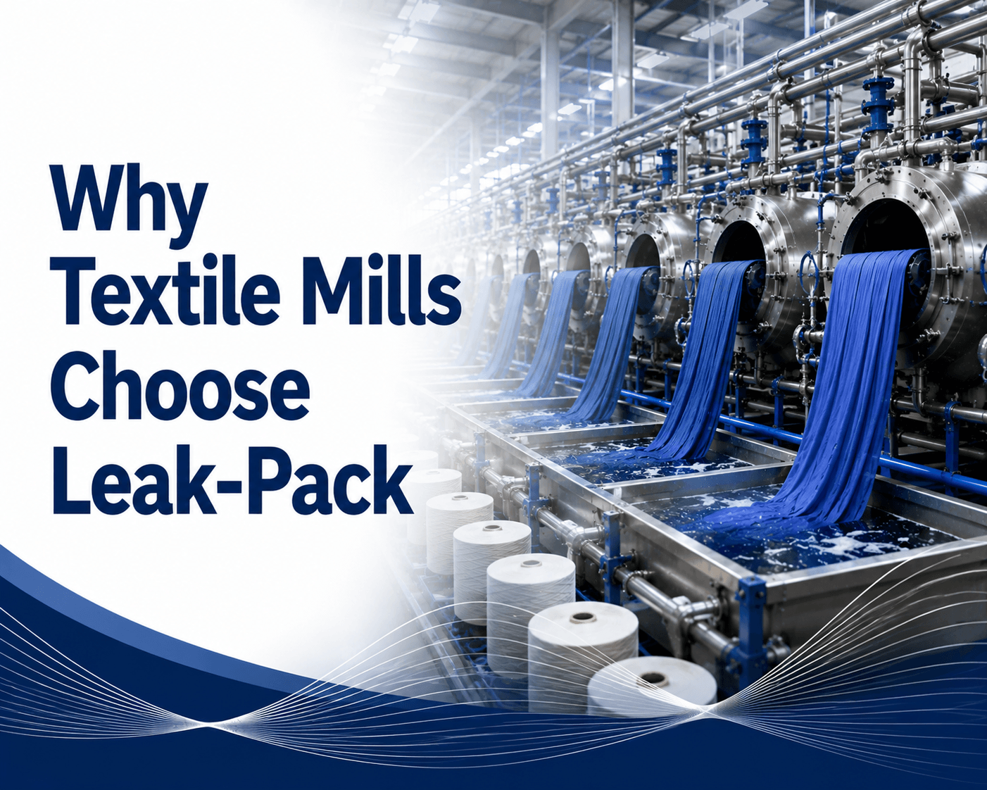 Why Textile Mills Choose Leak-Pack