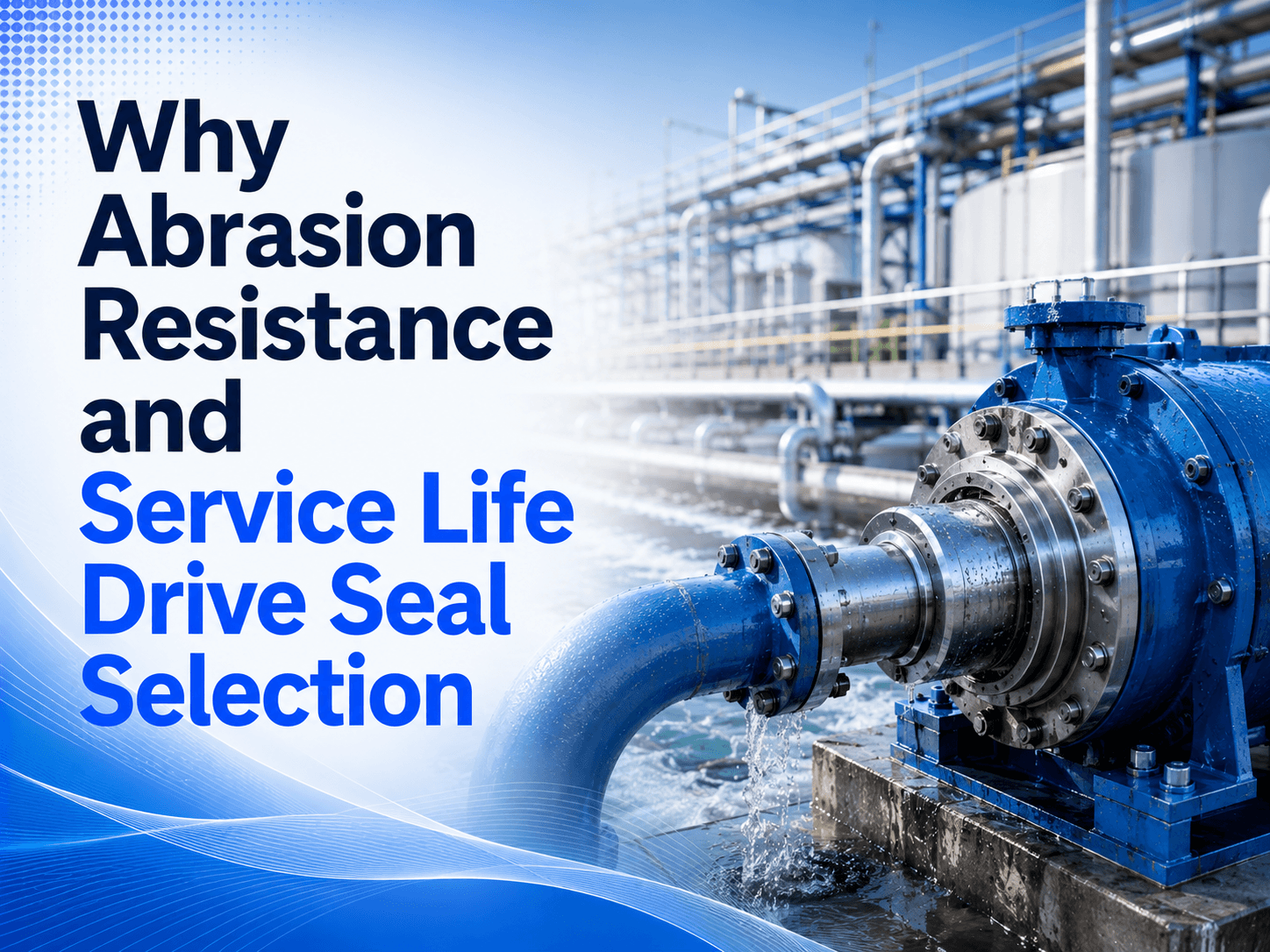 Why Abrasion Resistance and Service Life Drive Seal Selection