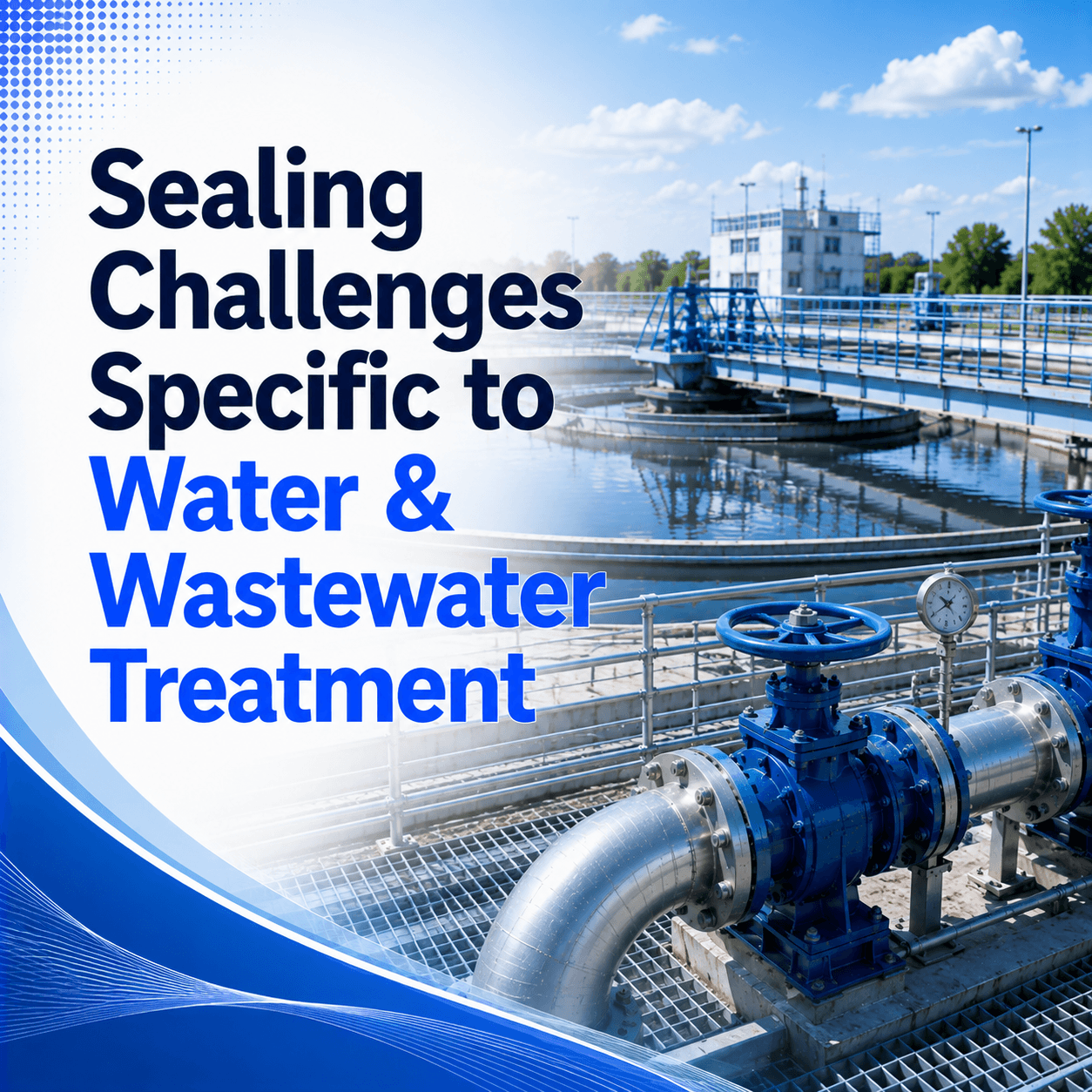 Sealing Challenges Specific to Water & Wastewater Treatment