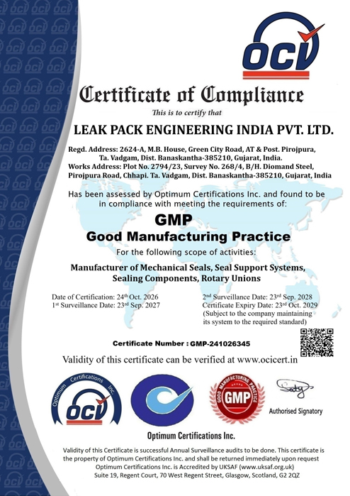Good Manufacturing Practice